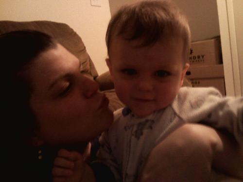 The love of my life - My beautiful baby boy Logan whose now 17 months and climbing thats is im putting him on a growth strike lol hes cut off
