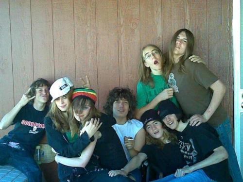 the family - These are my friends and me. I miss all of them so much...