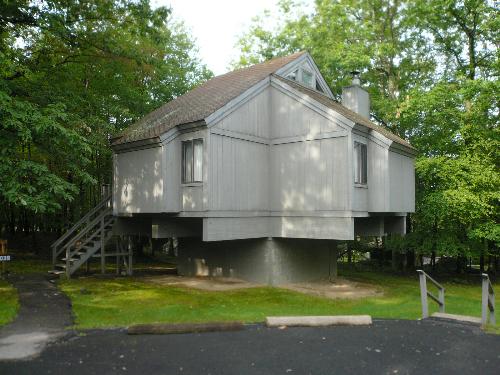 Poconos - Here is a picture of the timeshare resort unit that I stayed in while at the Poconos. It was very comfortable and near many wonderful places. It is called Eagle Village and is a timeshare unit.
