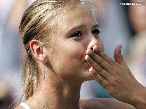 Favourite female tennis star - Maria Sharapova is my favourite female tennis player.