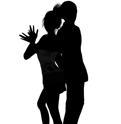 Young Love - Two young people in love.