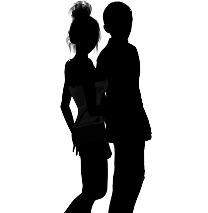 Young Love - Two young people in love.