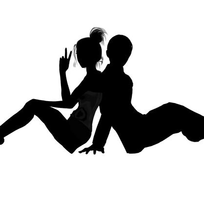 Young Love - Two young people in live.