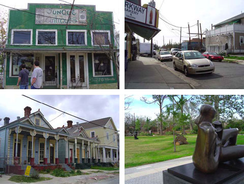 Houses in New Orleans - Houses and neighborhoods, not unlike the one that my Uncle lived in.