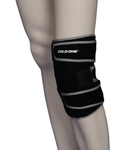 Coldone Cold Compression ACL wrap - Icing and Compression combined in a safe, effective and affordable wrap to stop ACL pain and associated swelling. Available at http://www.coldoneinc.com/knee_wrap.html