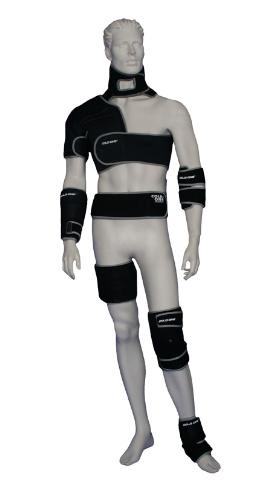 Coldone Cold Compression Wraps - Icing and Compression in a single product to stop pain and swelling from muscle sprains, strains and orthopedic surgeries. A wrap for nearly every body part.  Available at http://www.coldoneinc.com