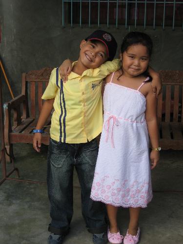 How cute my twin was? - Here is one of our blessings. The Twin boy and girl.