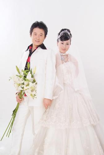 Wedding Photo - My love and I took this photo on Mar.5th in Dalian PRC. We are both very happy to get married.