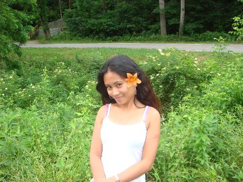 Filipina Beauty - My picture when we went out to the river on Father`s Day.