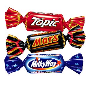 Candy - Candy! Mini wrapped candies.