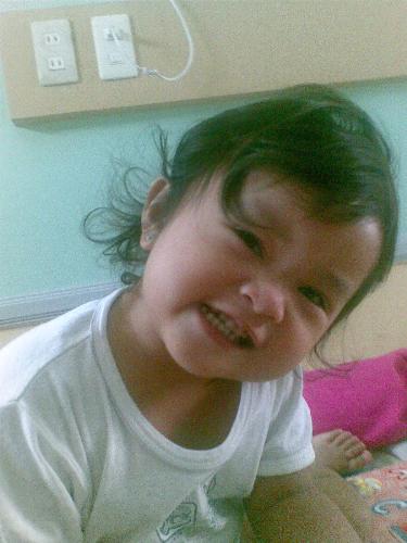 my daughter - she really loves to pose infront o the camera