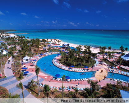 bahamas - one of Bahamas' beach resort