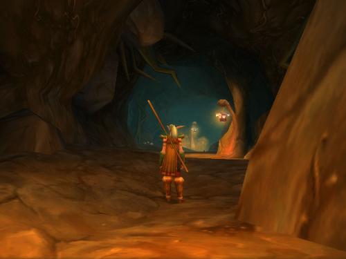 WoW Tunnel - A view from inside one of World of Warcraft's many tunnel systems.