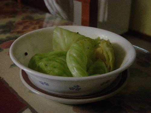 Dinner time - Don't go looking for the meat because I decided I just want all the vegies and the soup.
