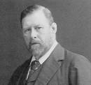 Bram Stoker - Bram Stoker, Irish-born author of Dracula, written at the North Yorkshire seaside town of Whitby in 1897.