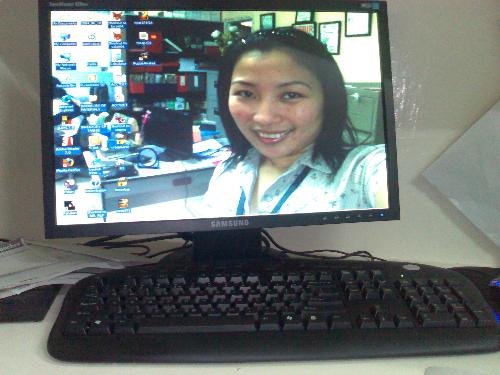my table - my table...my work..my face!:)