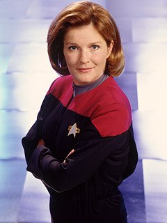 Kathryn Janeway - A photo of (Captain) Kathryn Janeway, of the Starship, USS Voyager; Star Trek: Voyager.