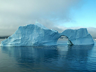 iceberg - 'It seems unimaginable, but for the first time in recorded history the North Pole may be free of ice this summer, according to a published report Friday.'