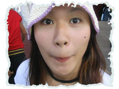 My funny face - Sometimes i like to make a a funny face picture.Then when i look back and reminisce i can have smile even a little.