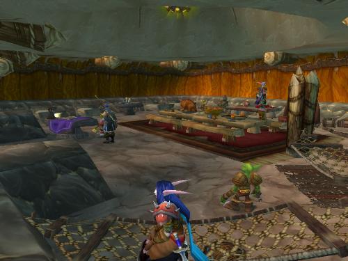 Tanaris Inn - In addition to this one, there are many inns in World of Warcraft where players can rest and buy supplies.