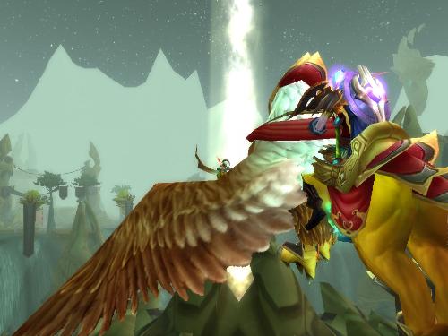 Armored Griffin - The impressive looking armored griffin is one of the fastest mounts in the game.