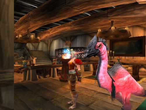 Tall Strider Pet - Among the many pets a hunter can choose, the pink tall strider is one of the most unique.