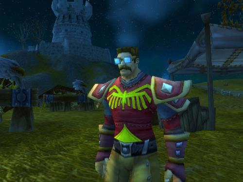 Flight Master - You can get places faster by taking a flight arranged by talking to a flight master like this one.
