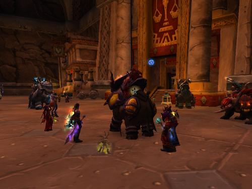 Ironforge - Ironforge, the Dwarf's capitol city, is one of the busiest cities in World of Warcraft.