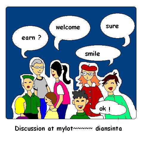 discussions at mylot - discussions at mylot (special i draw for mylot :))