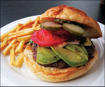 hamburger - hamburger with fries