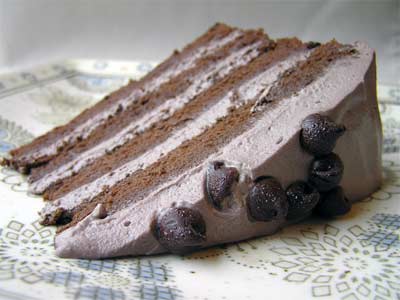 cake - very light cake... full of icing