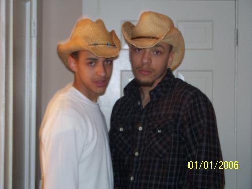 My 2 sons - Here are my 2 sons. The tallest is 20 a single dad. His son is 18 months and full of fire. The other is 18. Just turned 18 and now is legally grown. I dont think he realized that though. Both boys are a joy and full of well lets just say life.
