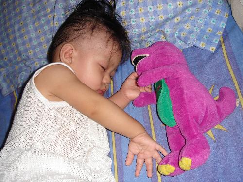 Beside Barney - Sleeping Time