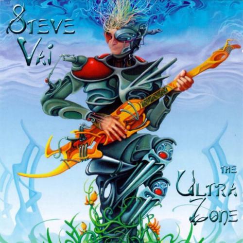 Steve Vai Ultra Zone - Steve Vai one of the greatest guitarists of this world.His Album Cover Ultra Zone.........