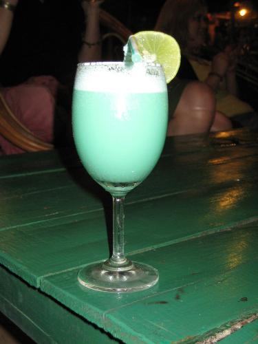 Blue Hawaiian summer drink  - Blue Hawaiian summer drink