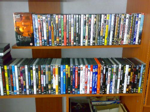 DVDs - DVD collection at home