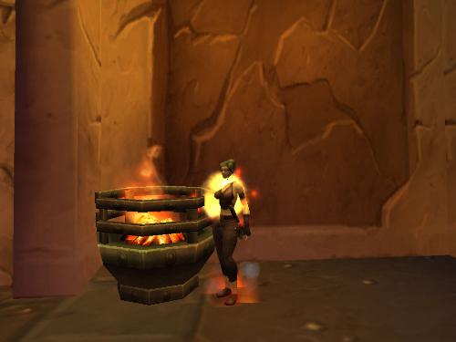 Burn Hazard - The braizers of Ironforge may look nice but watch out; standing too close will cause you to get burnt.