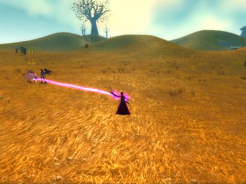 Warlock Spells - One essential warlock spell is drain soul. This allows the warlock to drain an enemy and store it's soul in a gem that will be used later.
