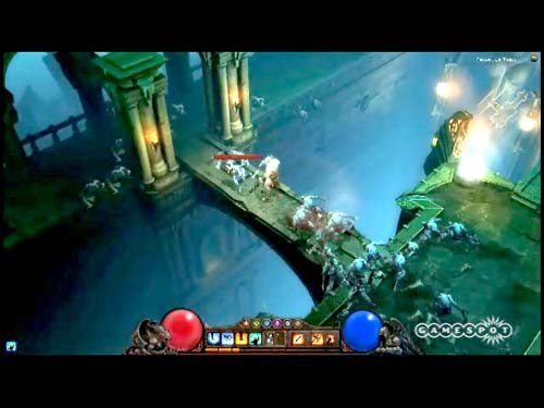 Diablo III  - Diablo III - Barbarian in action