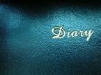 Personal Diary - Diary, blue color