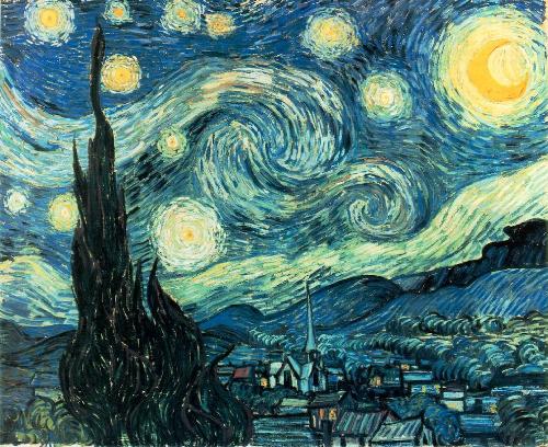 Starry Night by Vincent van Gogh - Starry Night