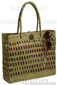 bag - straw bag