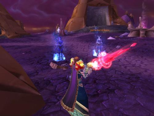 Frost Nova - Frost nova comes in handy when a mage needs a little breathing room.