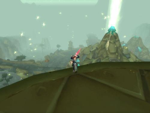 Show How Heroic You Are. - That is the decription found under the tabard you get from doing a quest at the Dark Portal when if first opened. These tabards are unique and only those who where present could obtain one.