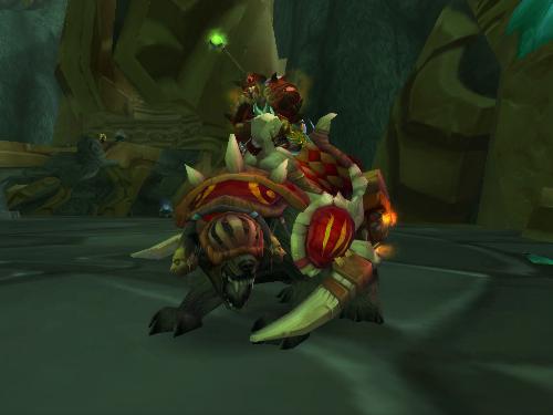 Bear Mount - One of the most fearsome mounts in the game is the armored bear.