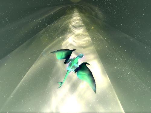 Tunnel of Light - Exploding from the center of Shattrath city is a massive column of light given off by the Naru there.