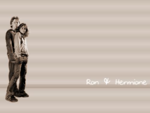 ron and hermione - Photo of the lovely couple Ron and Hermione
