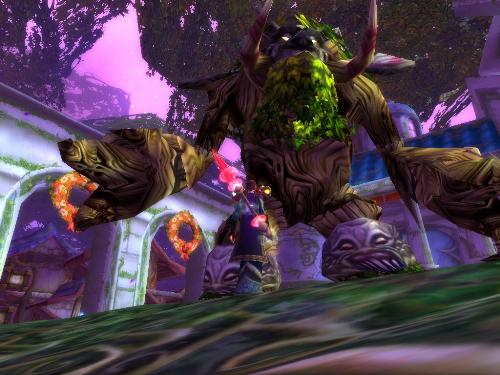 Protectors - These incredibly large protectors keep Darnassus safe from enemies.