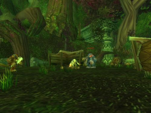 Quest Mobs - Quest mobs will usually look different than the others around it like this grey furbolg.