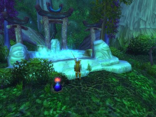 Moonwell - Created by the Night Elves, moonwells exist primarily in Night elf dominated areas.